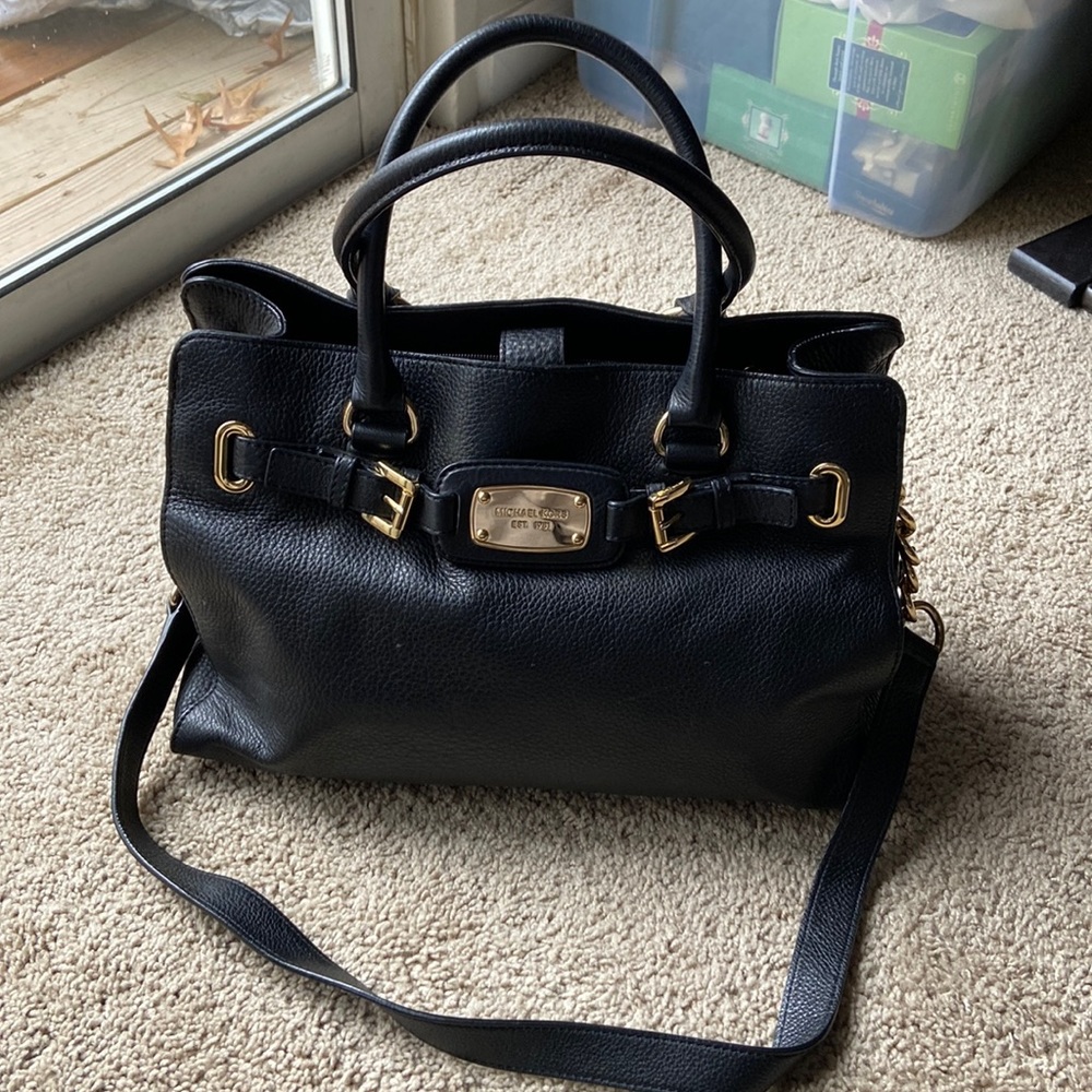 Michael Kors Hamilton Leather Purse